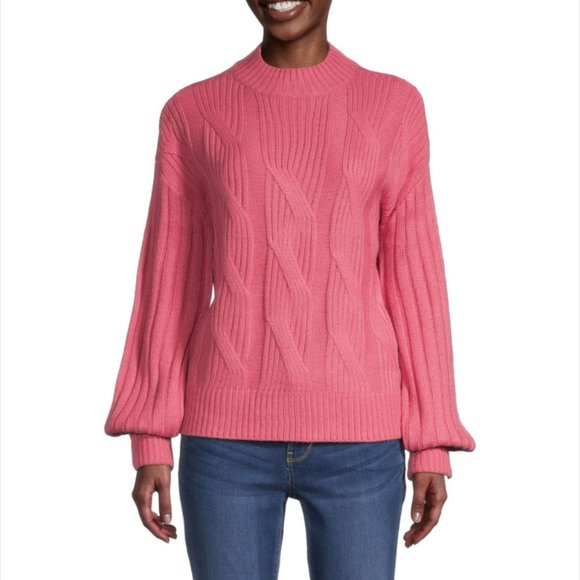 St. John's Bay Womens Pullover Pink Sweater ( M ) - Picture 1 of 6